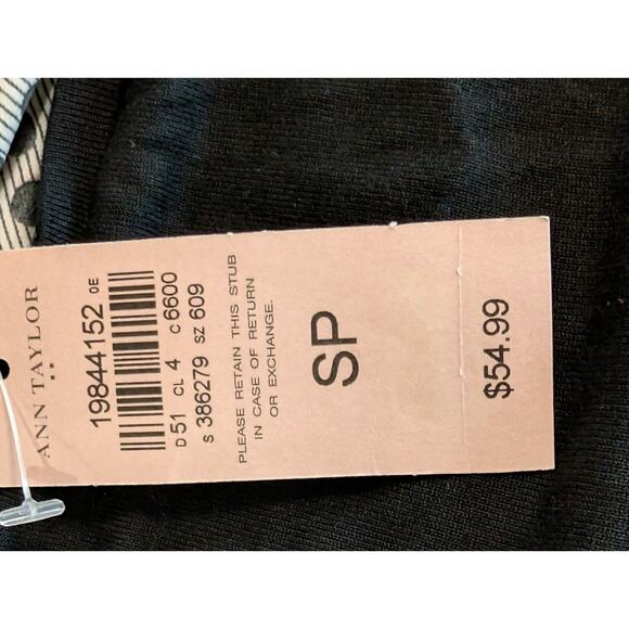 Ann Taylor Shirt Women's Top Blouse Size Small Petite PS Polka Dot NWT NEW Work - Picture 9 of 14